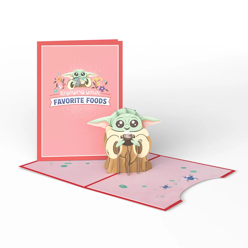 Lovepop Star Wars The Mandalorian Grogu Mother’s Day Favorite Things 4-in-1 Nesting Card - Image 8
