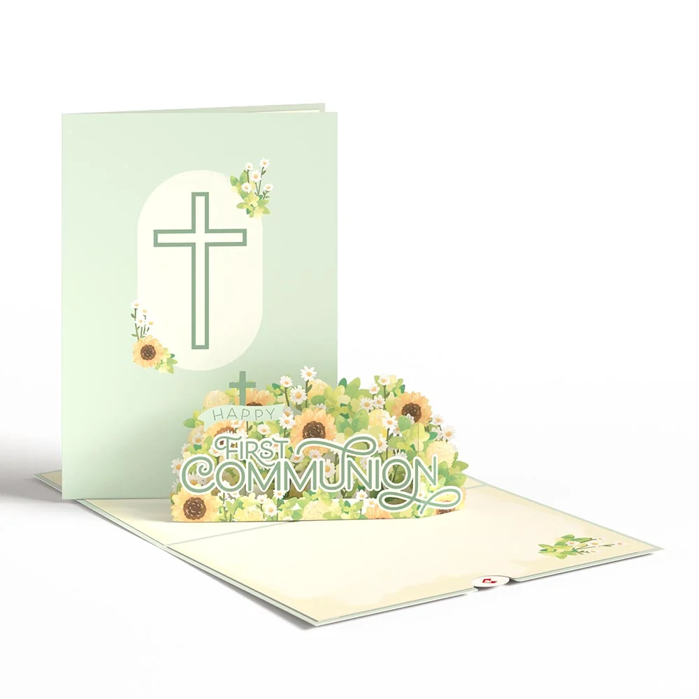 Lovepop Happy First Communion Pop-Up Card