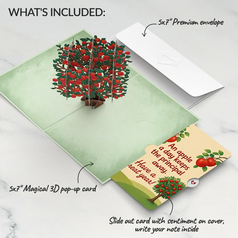 Lovepop Apple Tree Encouragement Pop-Up Card and Sentiment Set - Image 2