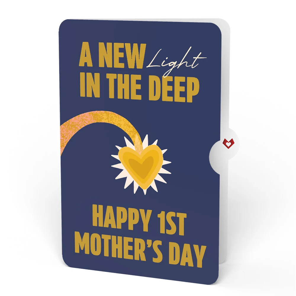 Lovepop You Are My Sunshine Anglerfish First Mother's Day Pop-Up Card and Sentiment Set for New Mom - Image 4