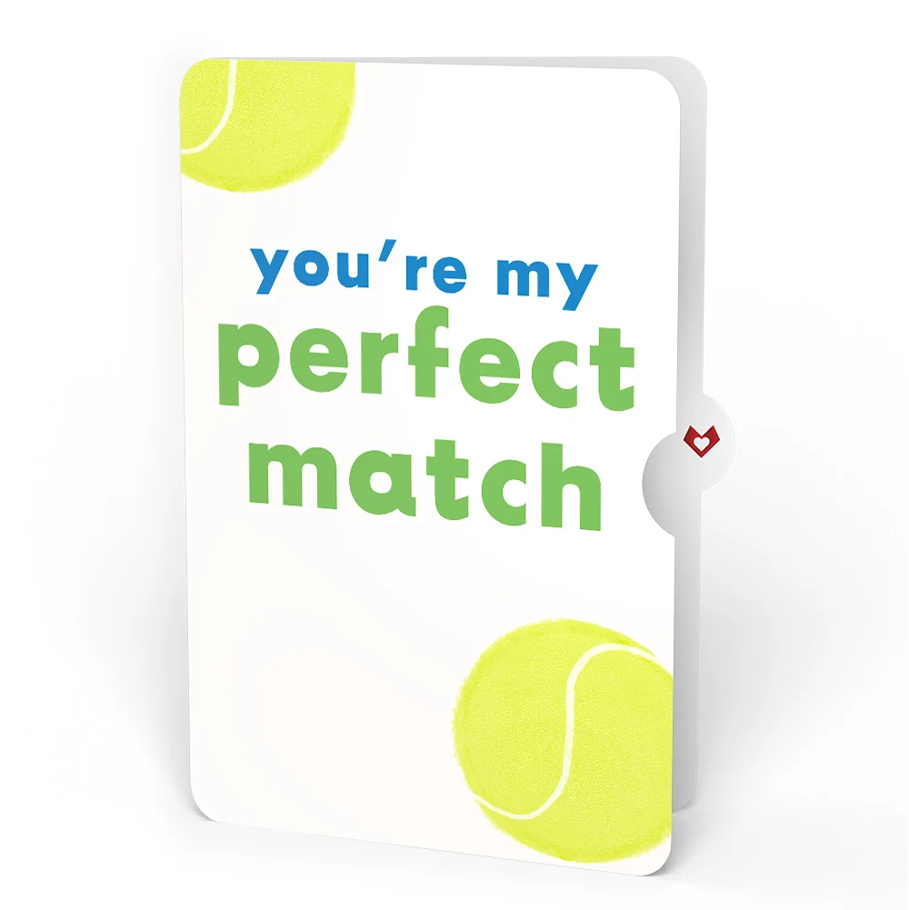 Lovepop On the Court Tennis Love Pop-Up Card and Sentiment Set - Image 4