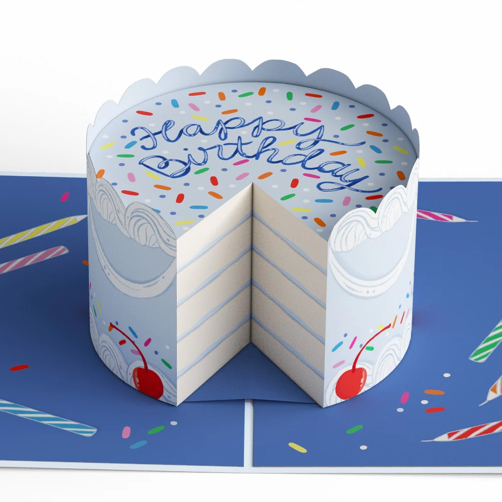 Lovepop Sprinkled with Love Birthday Cake Pop-Up Card - Image 2