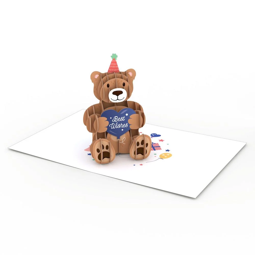 Lovepop Happy Birthday Bear: Paperpop Card - Image 3