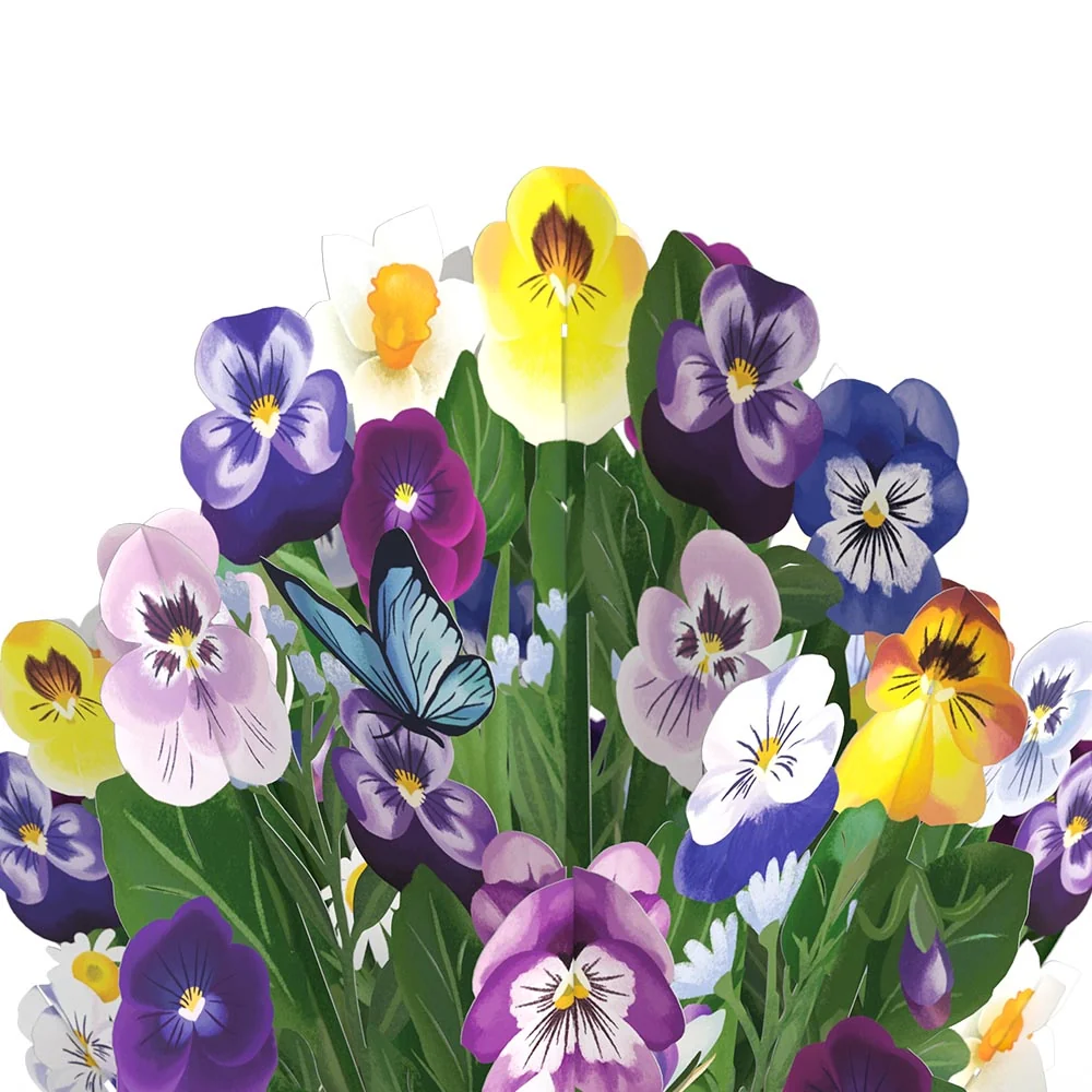 Lovepop Birthday in Bloom Pop-Up Card & Bouquet Bundle - Image 5