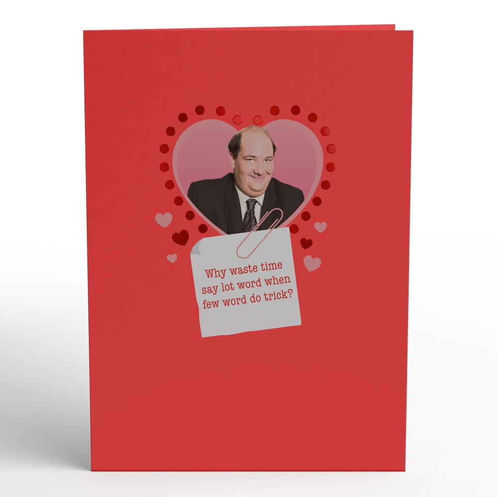 Lovepop The Office Kevin Valentine Pop-Up Card - Image 5