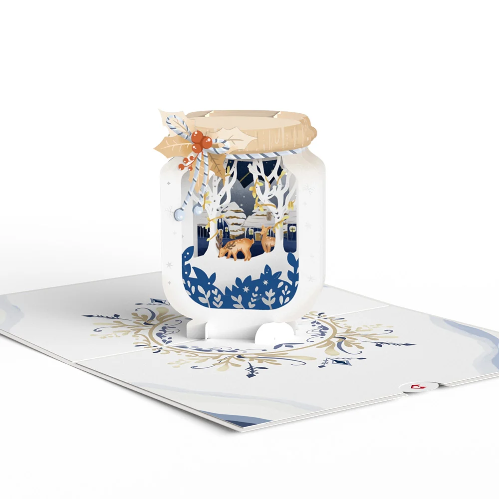 Lovepop Snowy Winter Jar Pop-Up Card - Image 3