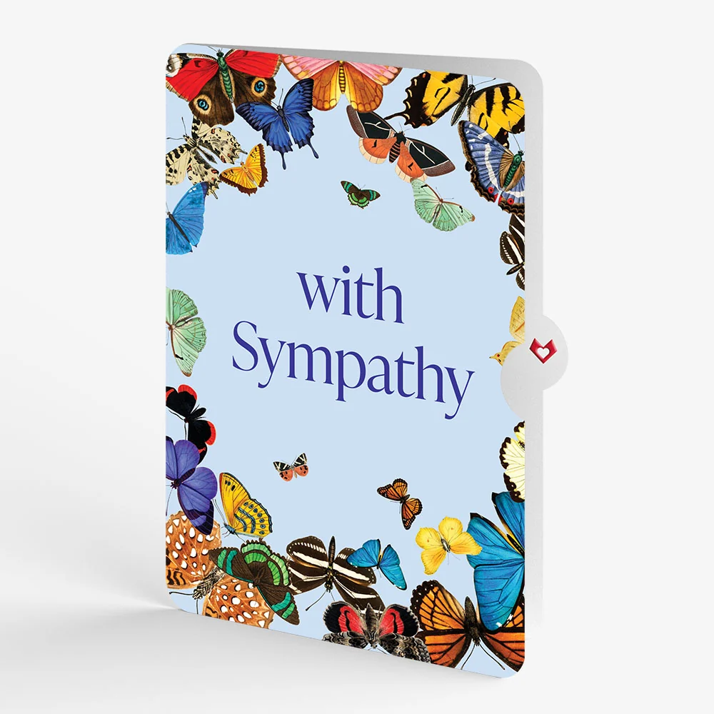 Lovepop Butterflies in Flight Sympathy Pop-Up Card and Sentiment Set - Image 4