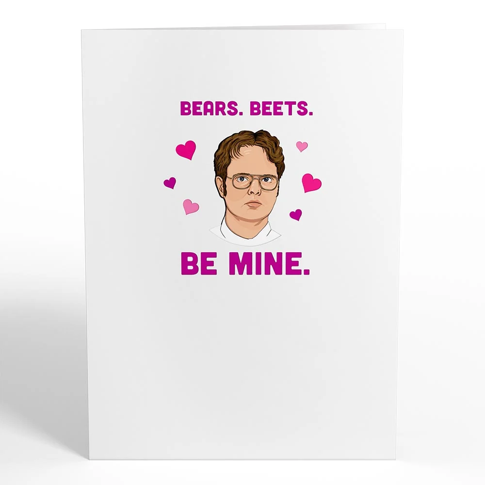 Lovepop The Office No One Beets You Valentine Pop-Up Card - Image 11