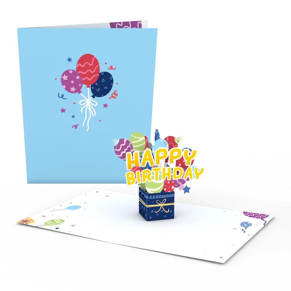 Lovepop Paperpop Birthday Box Set (Assorted 24-Pack): Paperpop Card Candle - Image 4
