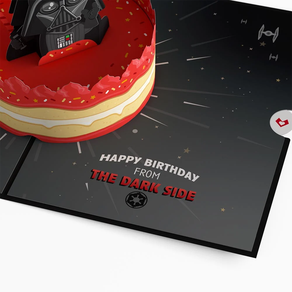 Lovepop Star Wars Darth Vader Birthday Pop-Up Card & Flower Buds Bouquet Bundle - Image 9