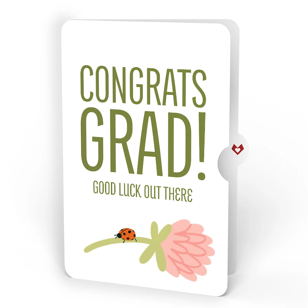 Lovepop Shamrock Fields Graduation Pop-Up Card and Sentiment Set Cream - Image 4