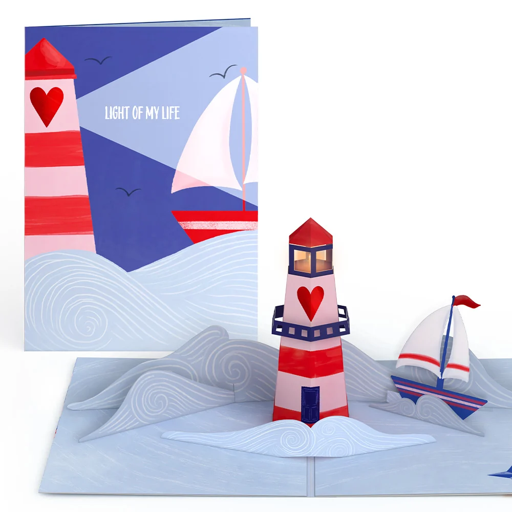 Lovepop Light of My Life Light-Up Pop-Up Card - Image 3