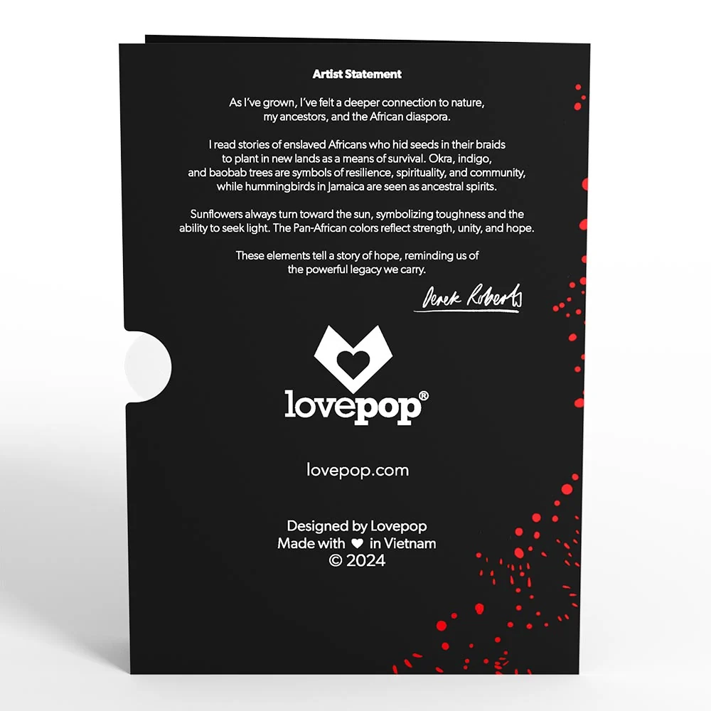 Lovepop The Gift of Hope Sunflower Pop-Up Card Pan - Image 5