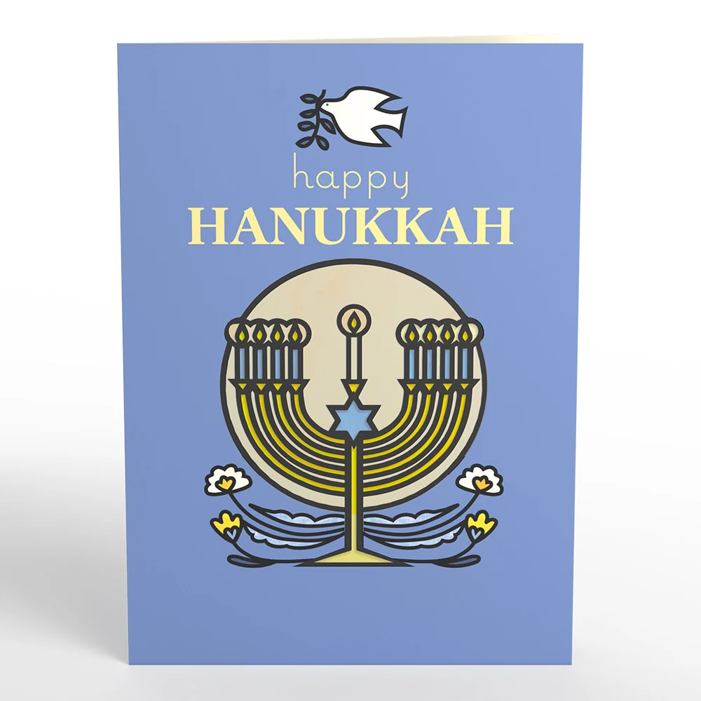 Lovepop Happy Hanukkah Menorah Suncatcher Card - Image 5