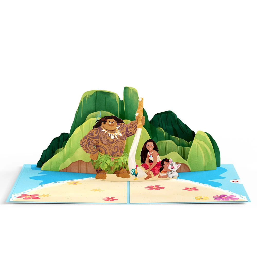 Lovepop Disney's Moana 2 Epic Birthday Pop-Up Card - Image 3