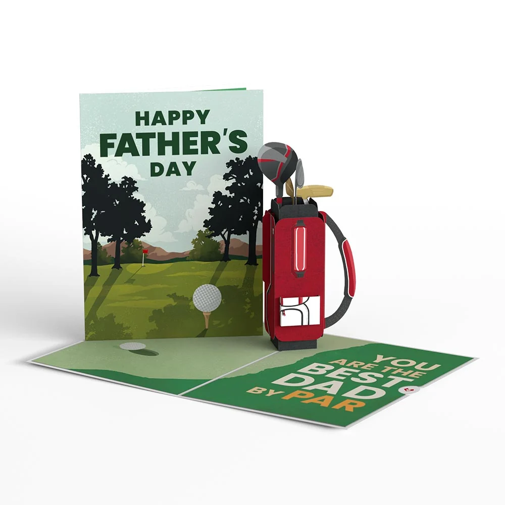 Lovepop Best Dad By Par Pop-Up Card