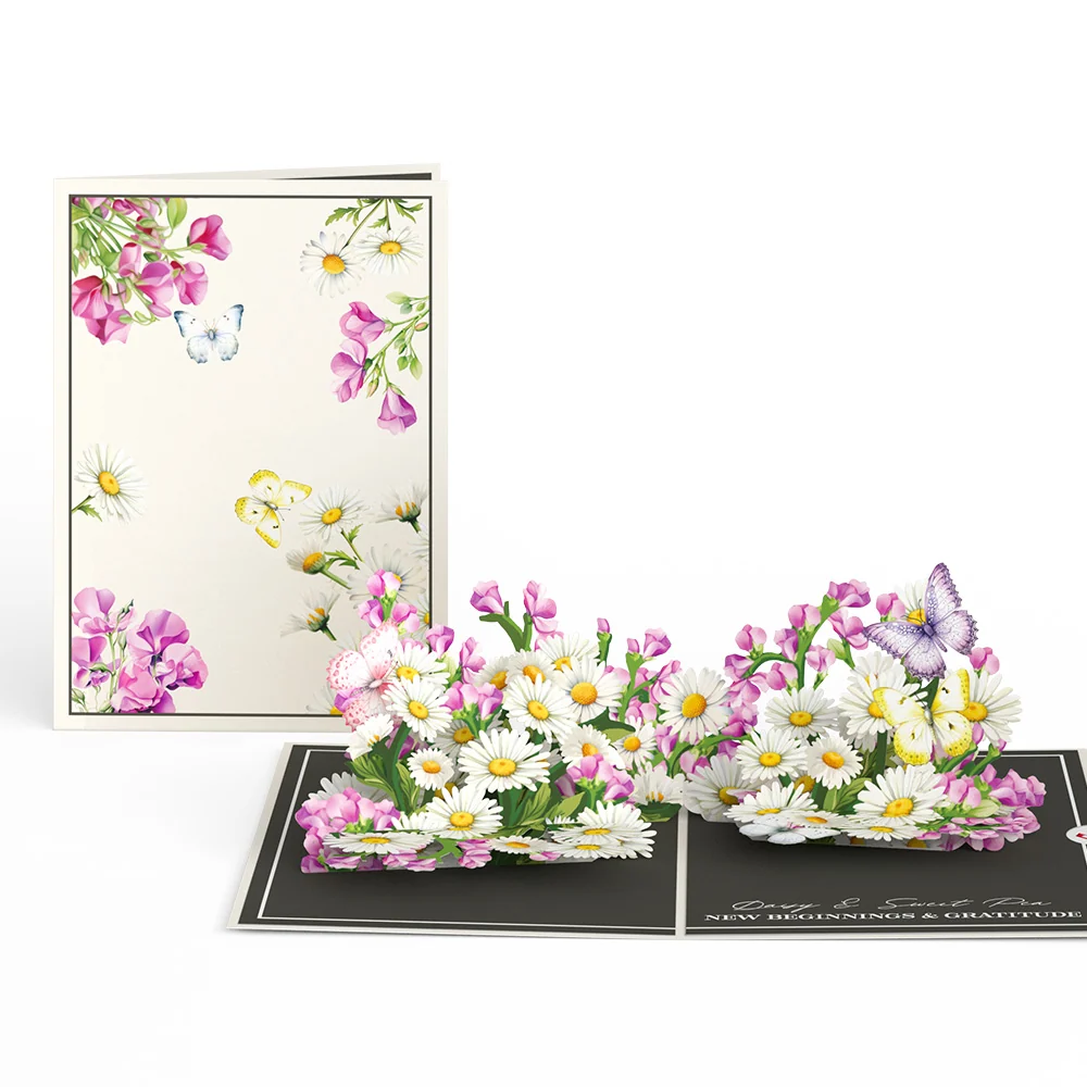Lovepop Born to Bloom: April Birth Month Flowers Pop-Up Card