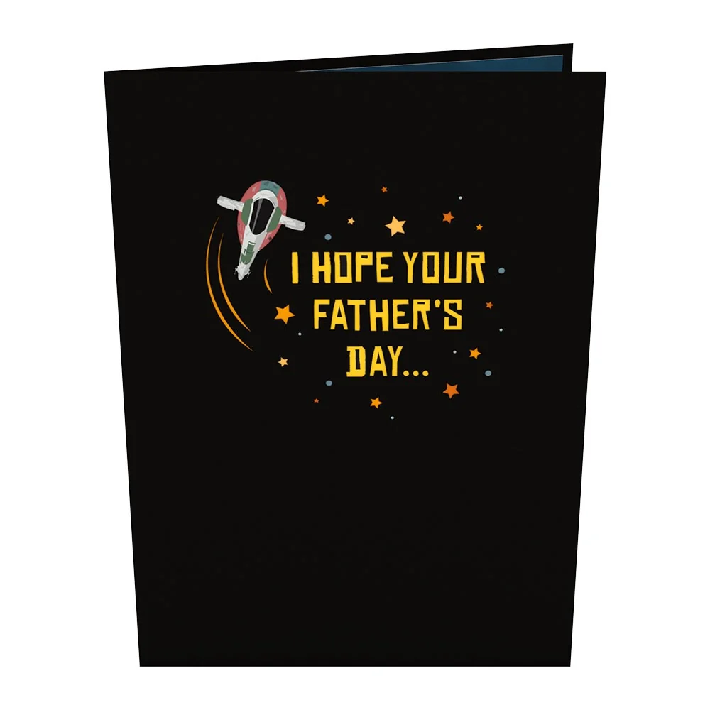 Lovepop Star Wars Boba Fett Father’s Day Pop-Up Card - Image 4