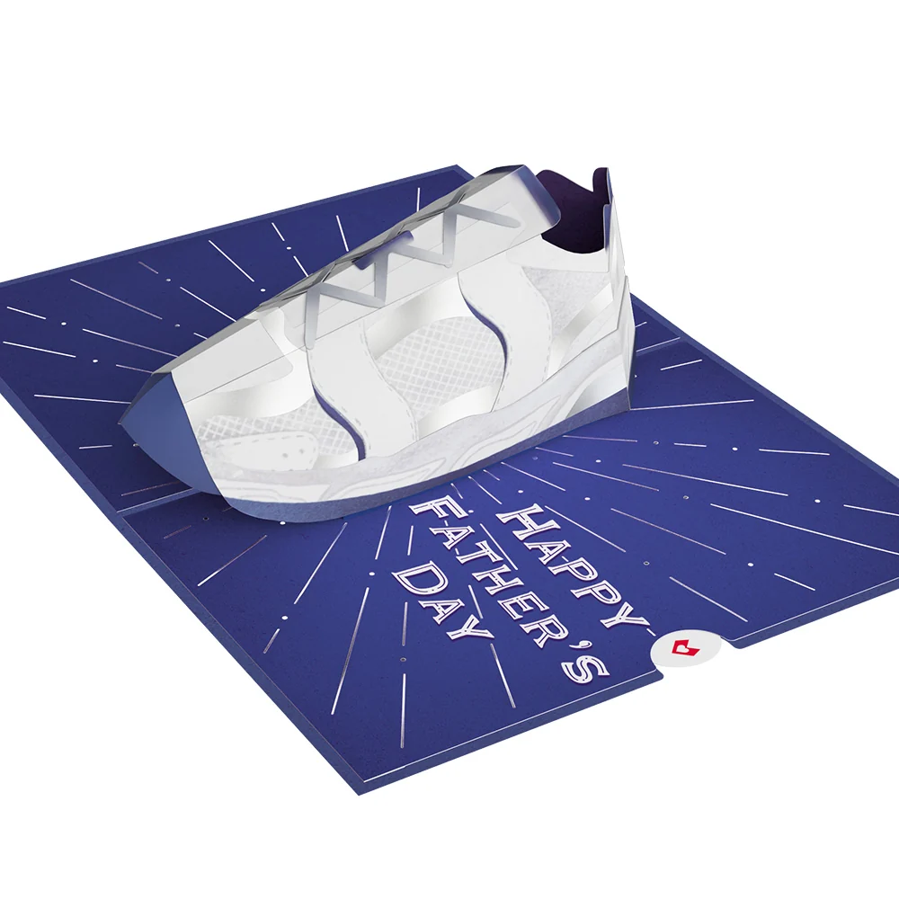 Lovepop Dad Sneakers Father’s Day Pop-Up Card - Image 4