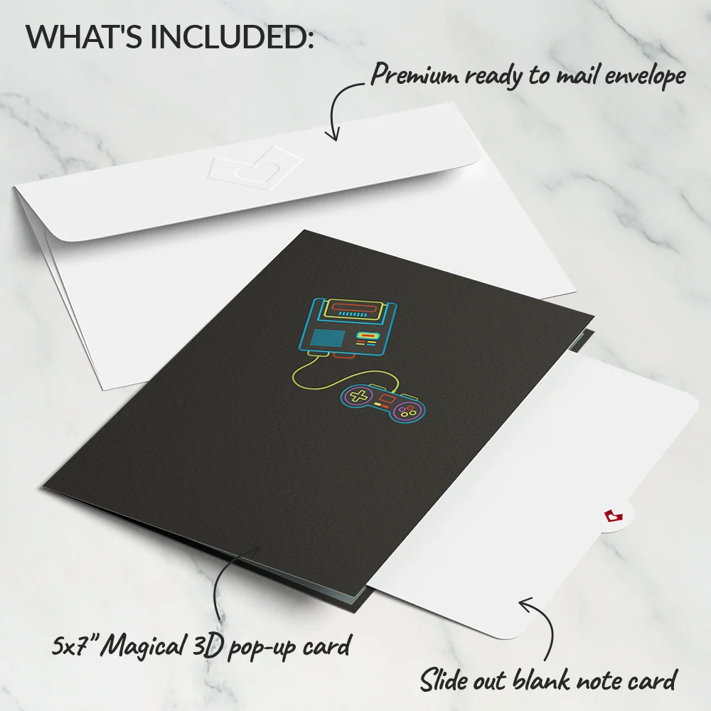 Lovepop Video Gamer Pop-Up Card - Image 5