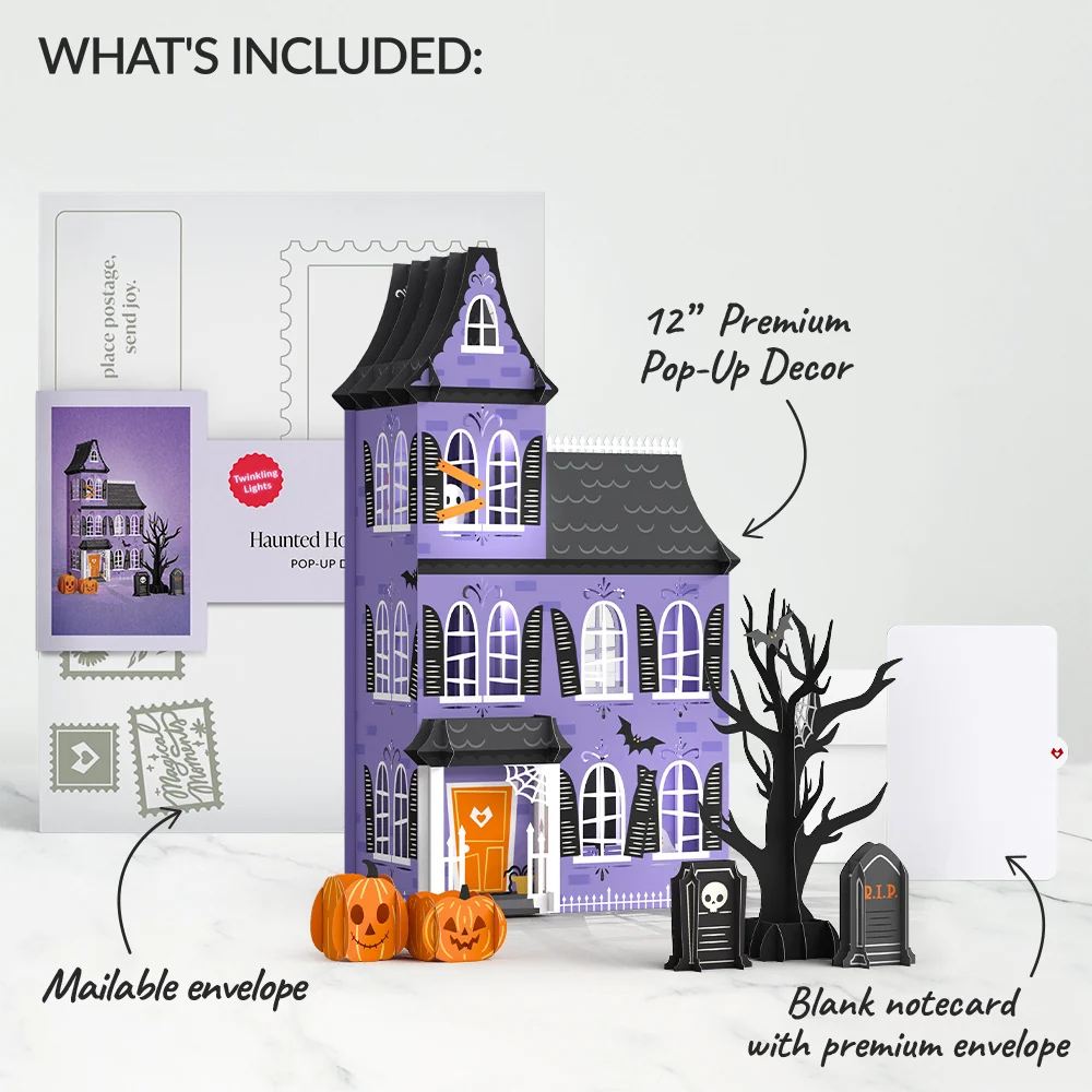 Lovepop Haunted House Halloween Light-Up Decor - Image 9