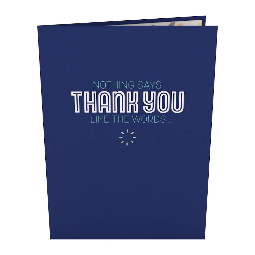 Lovepop Colorful Thank You Pop-Up Card - Image 4