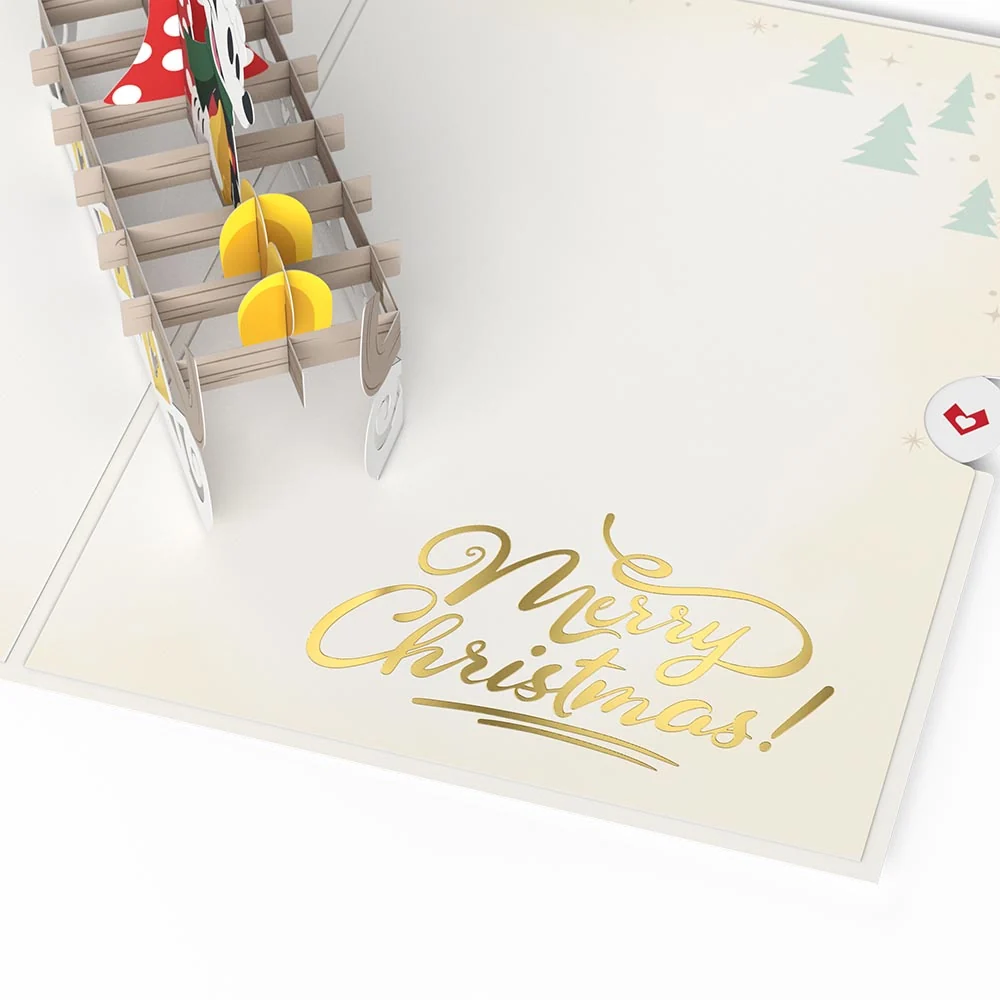 Lovepop Disney's Mickey Mouse Oh Joy Christmas Pop-Up Card - Image 4