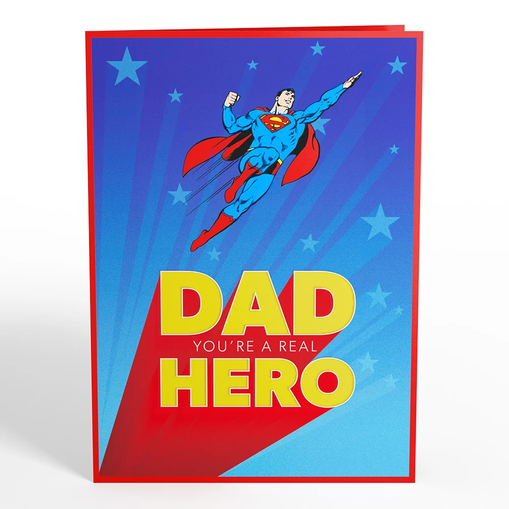 Lovepop Superman Father’s Day Pop-Up Card - Image 5