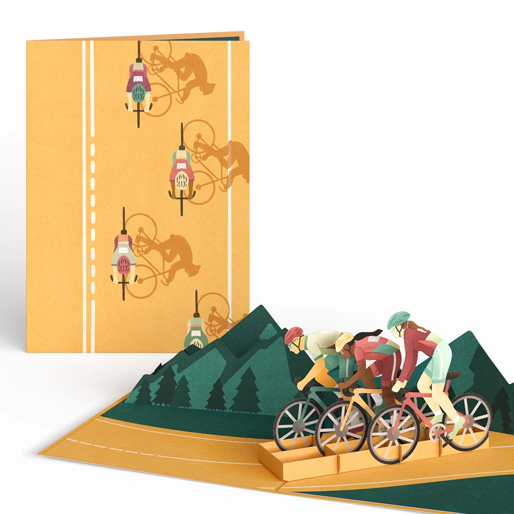 Lovepop On the Ride Biking Pop-Up Card