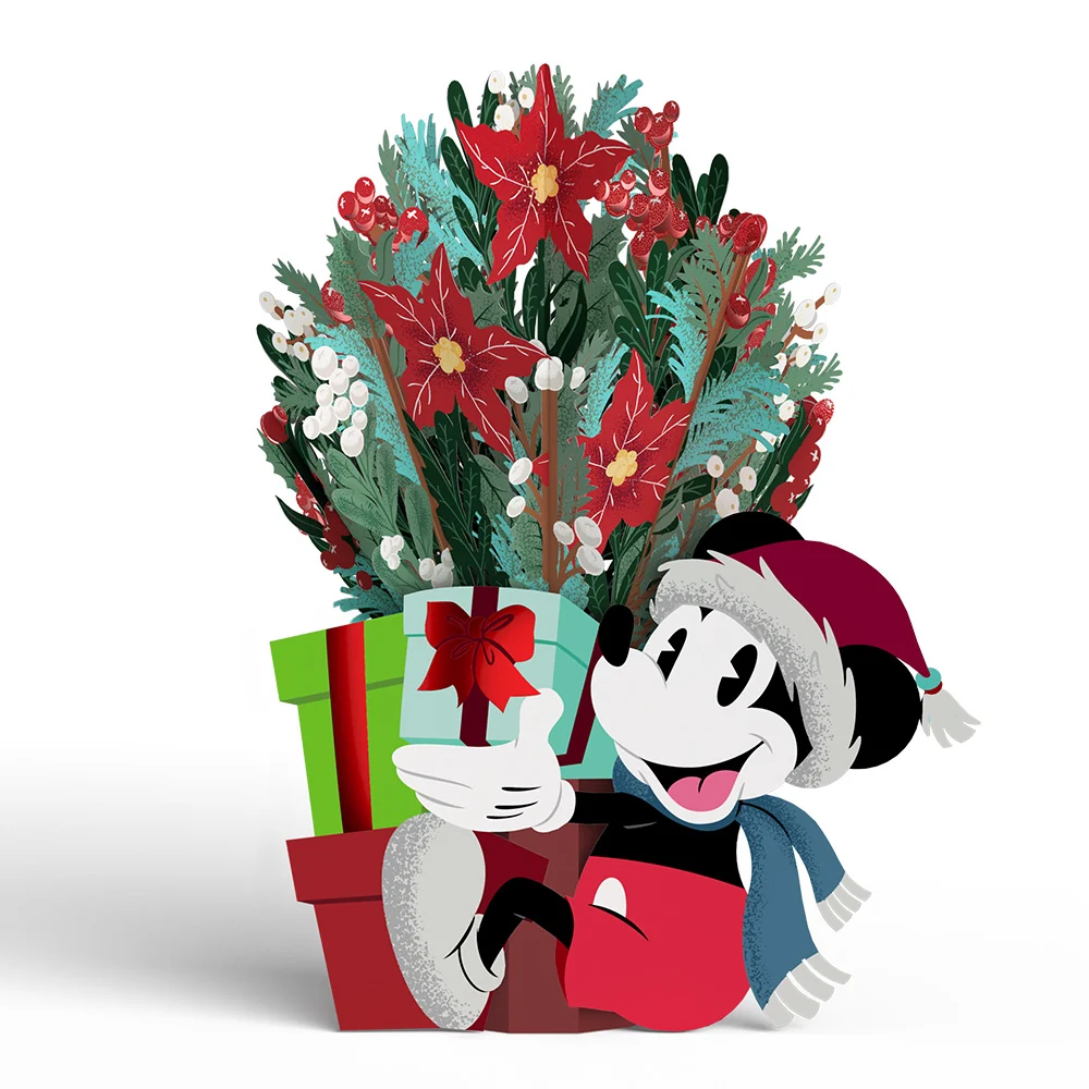 Lovepop Disney's Mickey Mouse Festive Cheer Flower Buds Bouquet - Image 4