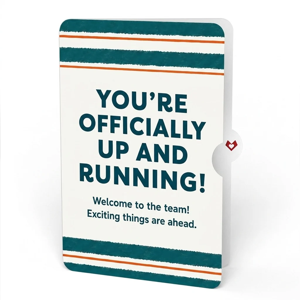 Lovepop Race Day Running Welcome Pop-Up Card and Sentiment Set - Image 4
