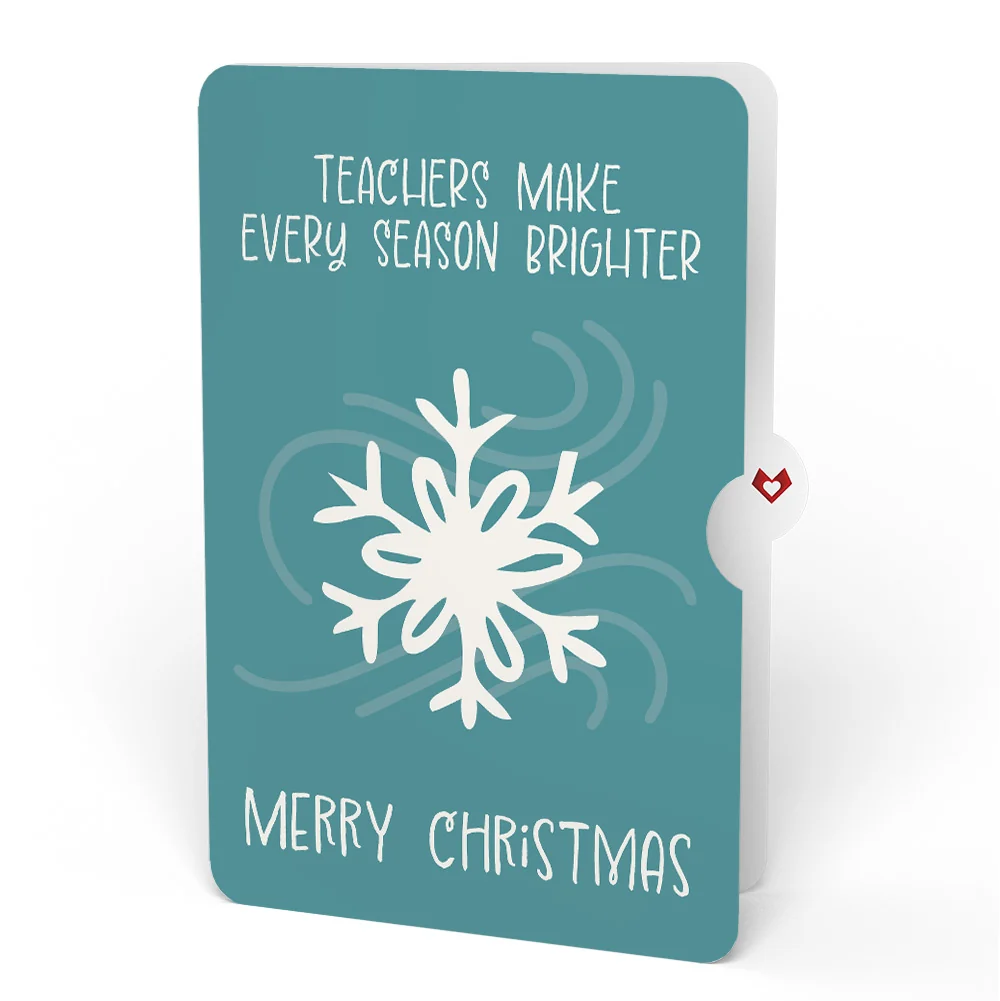 Lovepop Let It Snow Winter Bunny Pop-Up Card and Sentiment Set for Teacher - Image 4
