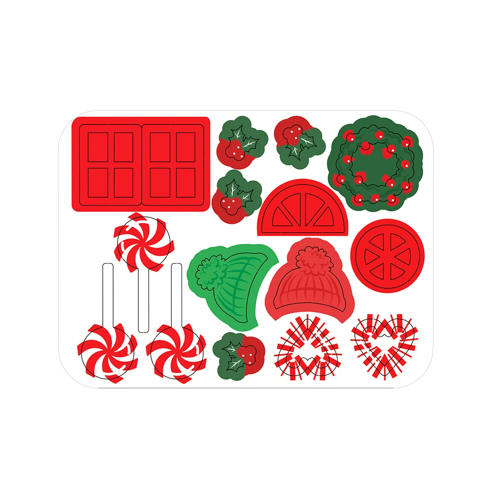 Lovepop Gingerbread House Kit - Image 17
