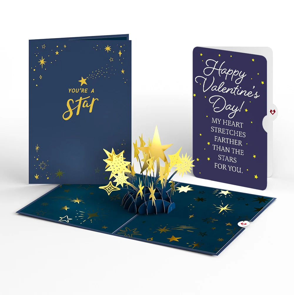 Lovepop You're a Star Valentine Pop-Up Card and Sentiment Set