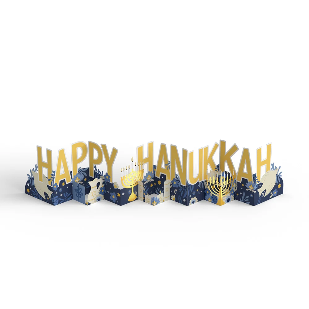 Lovepop Elegant Happy Hanukkah Loooooong Card (Expands to 2 feet) - Image 6