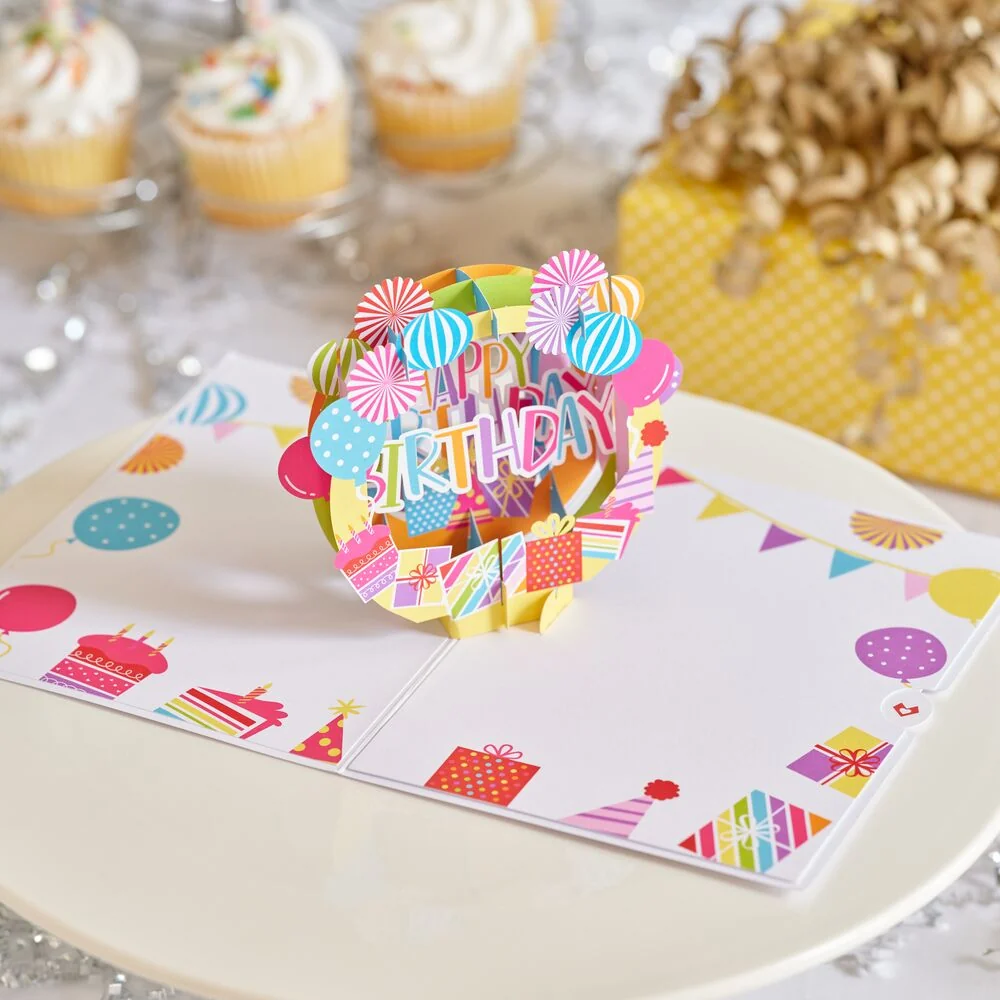 Lovepop Happy Birthday Hooray Pop-Up Card - Image 6