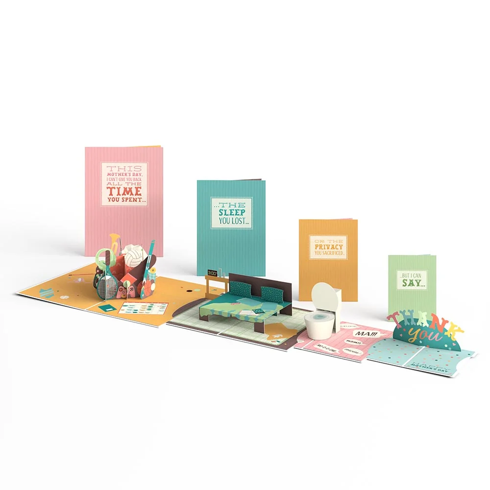 Lovepop Mother's Day Thank You 4-in-1 Nesting Card