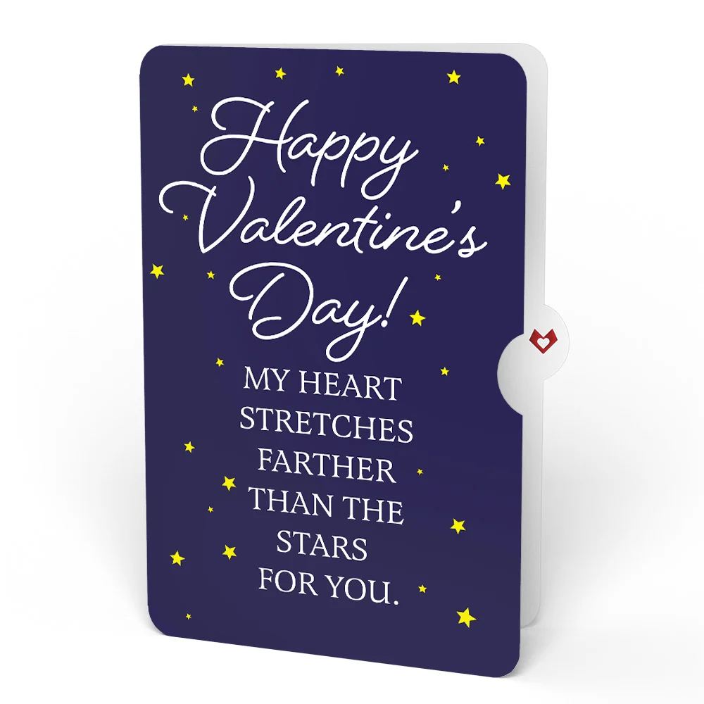 Lovepop Celestial Sky Valentine Light-Up Bouquet and Sentiment Set Vase - Image 4
