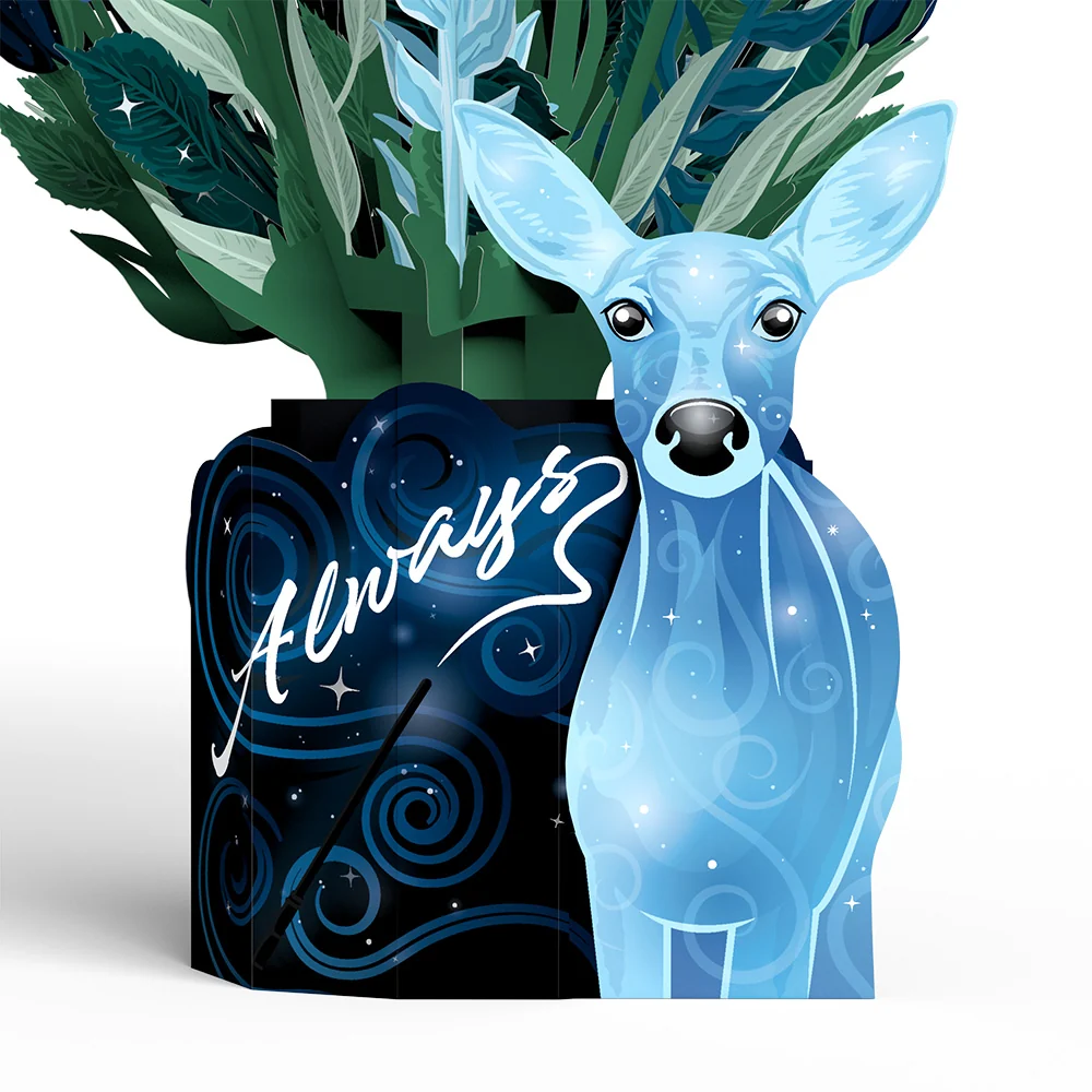 Lovepop Harry Potter Always Pop-Up Card & Flower Buds Bouquet Bundle - Image 5
