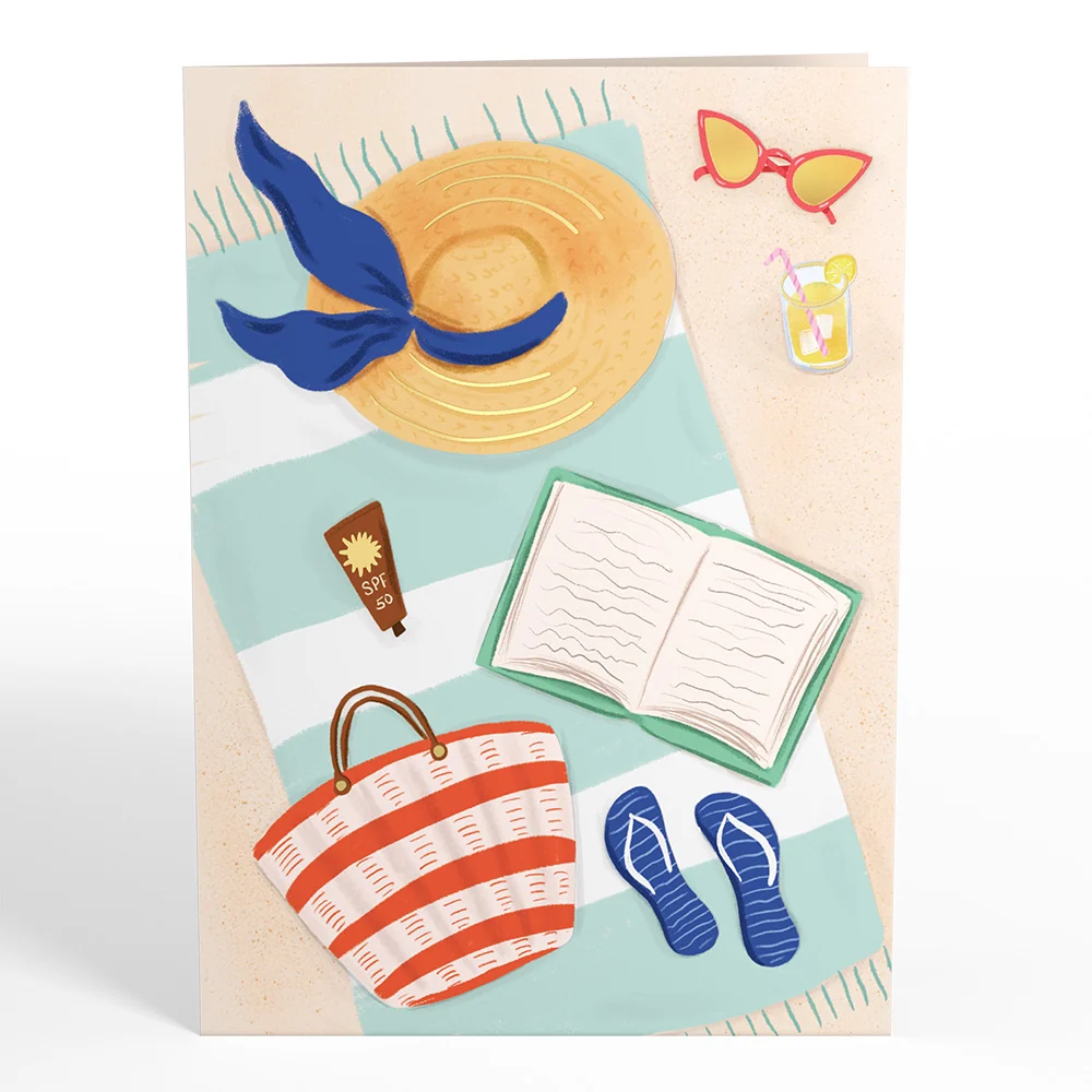 Lovepop Summer Stories Petal Pressed Bookmark Card - Image 5