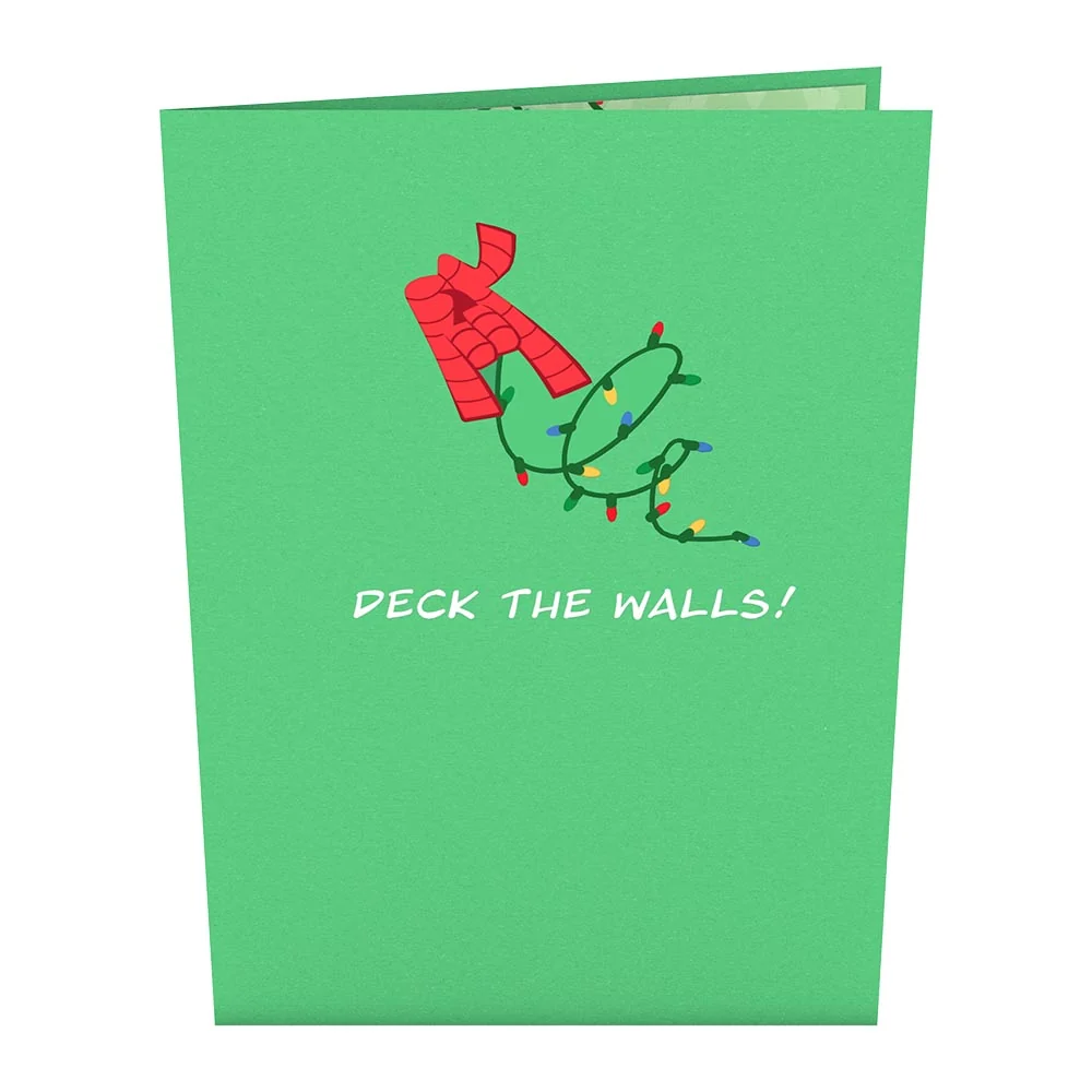 Lovepop Marvel's Spider-Man Deck the Walls Pop-Up Card - Image 4