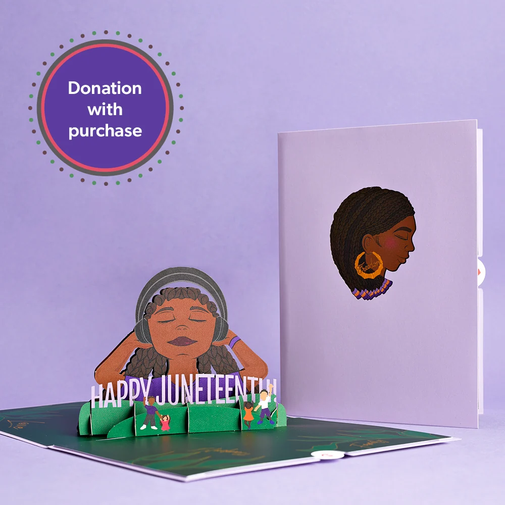 Lovepop Happy Juneteenth Pop-Up Card