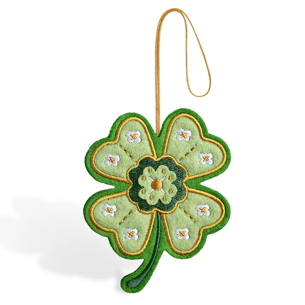 Lovepop Lucky Clover Birthday Heartfelt Charm Card and Sentiment Set - Image 3