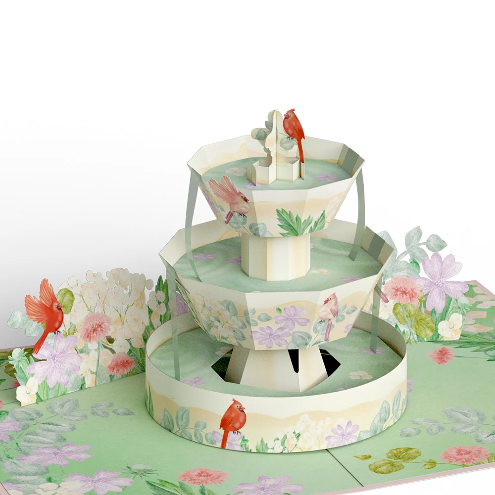 Lovepop Cardinals in the Garden Mother’s Day Pop-Up Card and Sentiment Set for Mom - Image 3