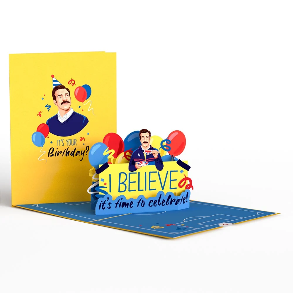 Lovepop Ted Lasso I Believe Birthday Pop-Up Card - Image 5