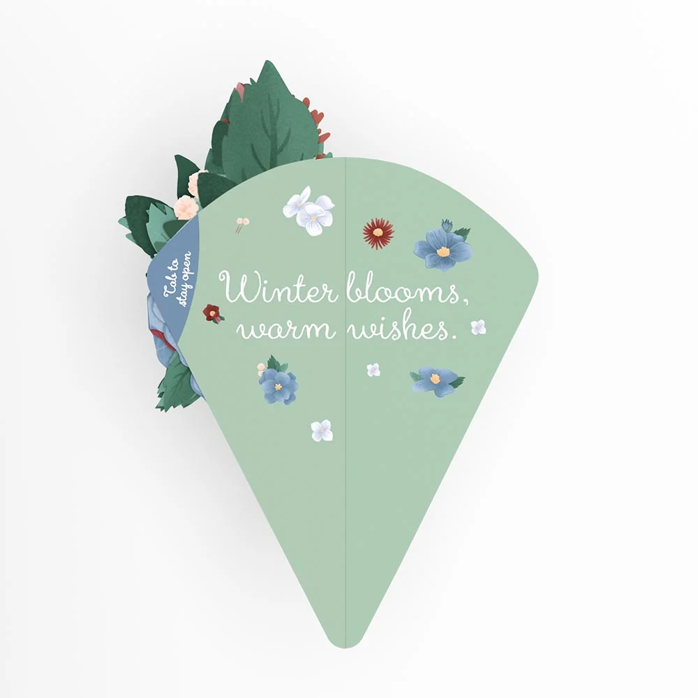 Lovepop Frosted Floral Little Blooms (Notecard 5-Pack) - Image 6
