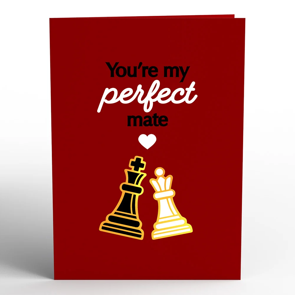 Lovepop You're My Perfect Mate Cute Valentine's Day Pop-Up Card - Image 4