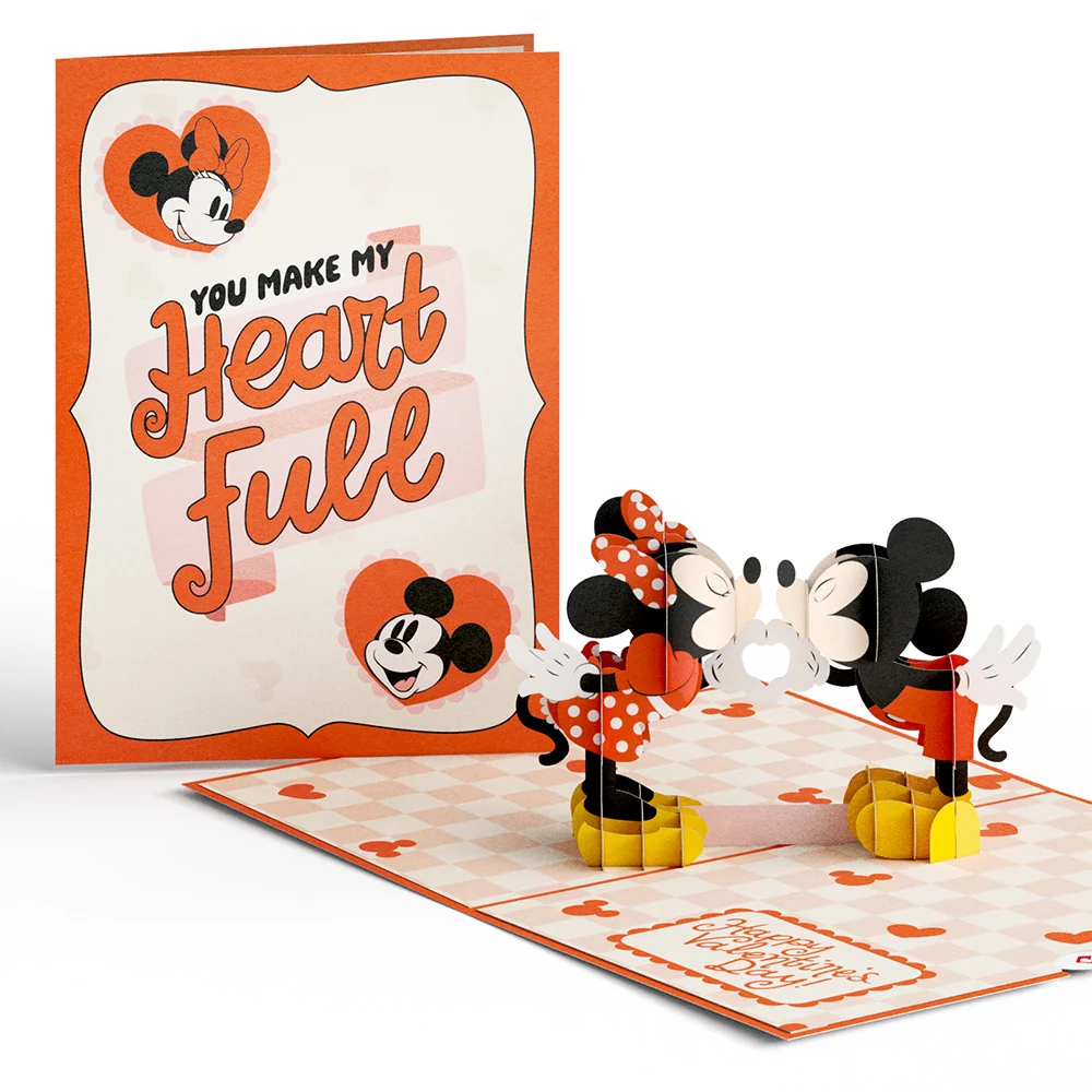 Lovepop Disney’s Mickey Mouse Love You Lots Pop-Up Card & Flower Buds Bouquet Bundle - Image 2