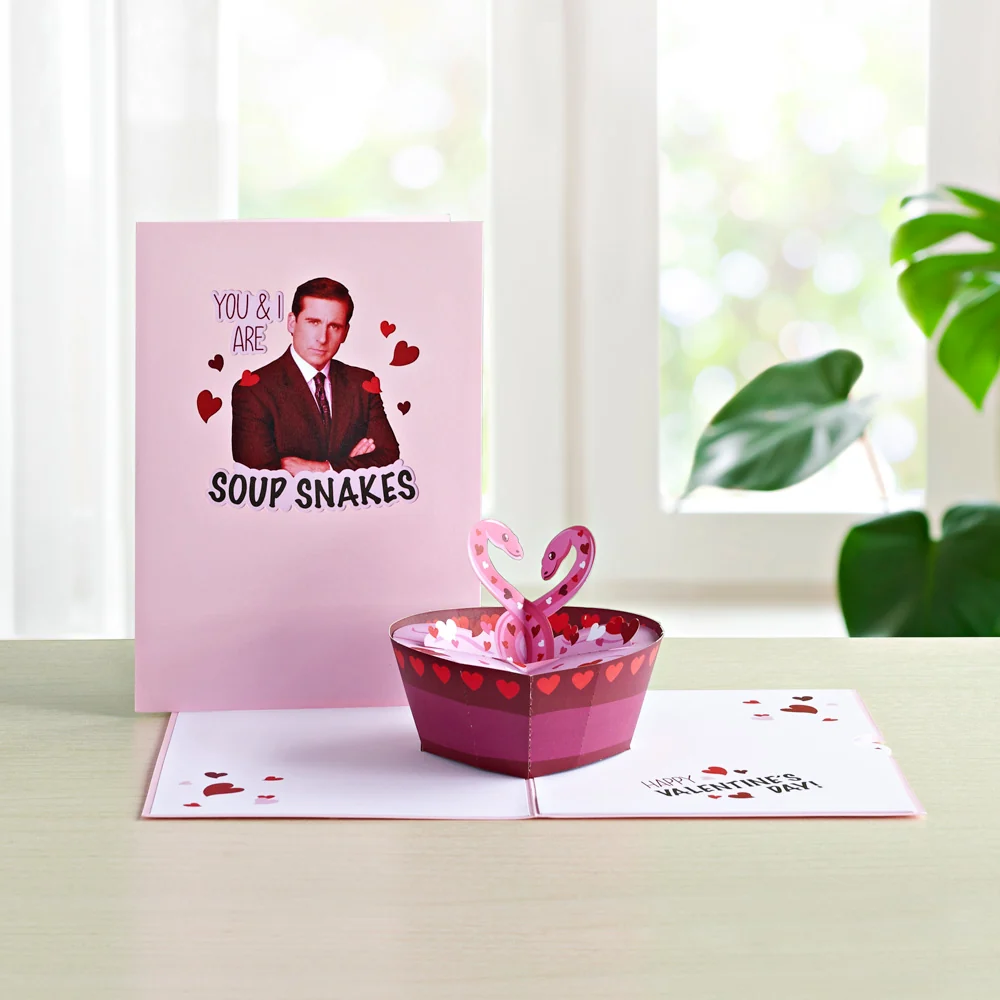 Lovepop The Office Soup Snakes Pop-Up Card