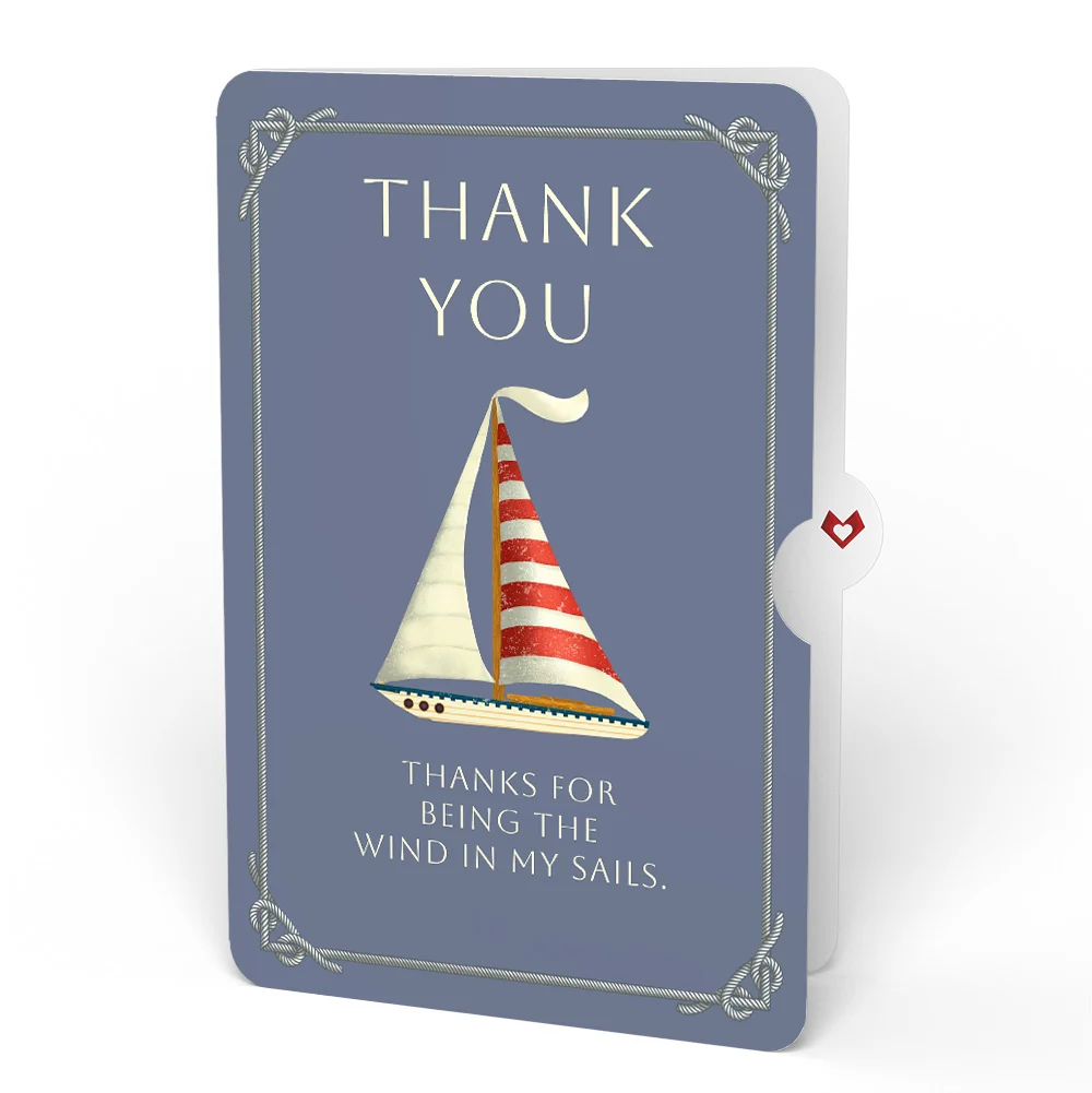 Lovepop 'Ahoy There' Thank You Plushpop Card and Sentiment Set - Image 4